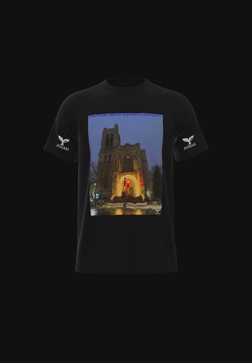 A007) Tee Ailes (Père, Pardonne-Leur, Car Ils Ne Savent Pas Ce Qu'ils Font) / Wings Tee (Father Forgive Them, For They Know Not What They Do)