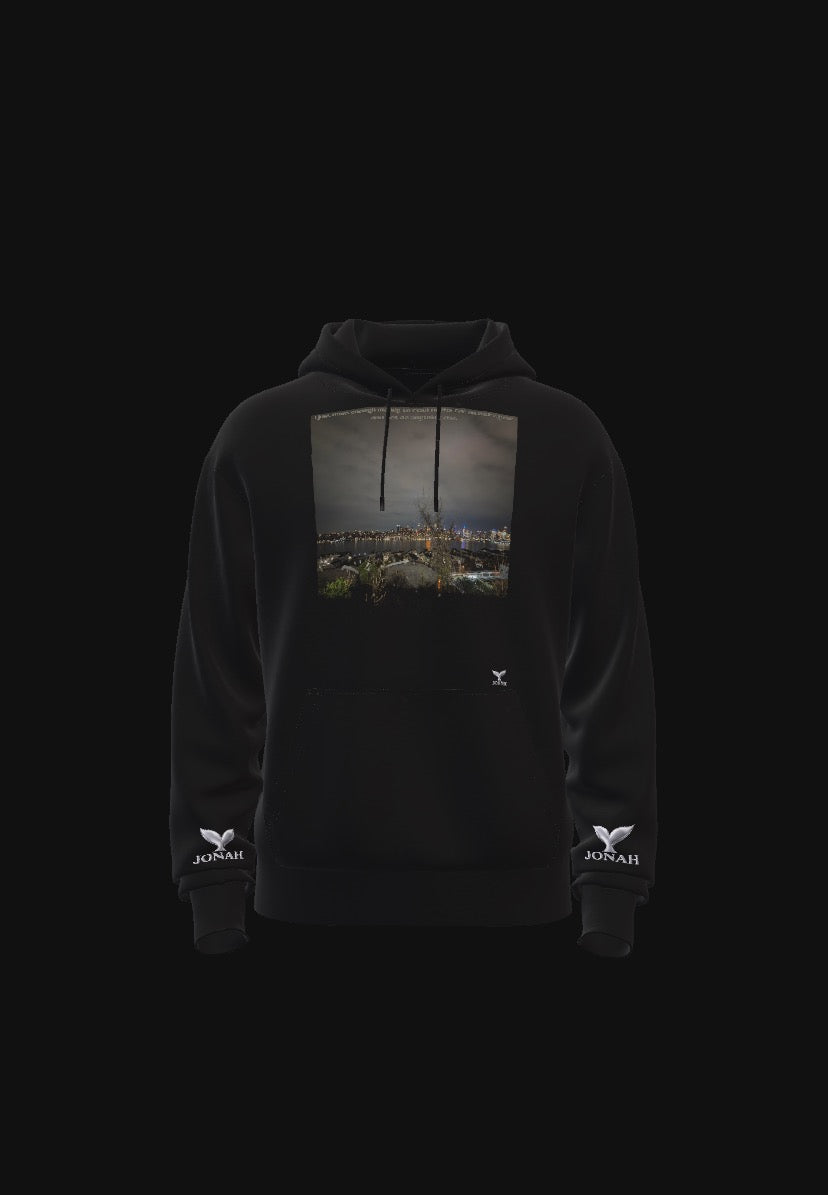 D011) Sweat À Capuche Ailes (Je Veux Juste Assez D'Argent Pour Lire Des Livres Pendant Toute Une Année Sans Rien Faire D'Autre) / Wings Hoodie (I Just Want Enough Money To Read Books For An Entire Year And Not Do Anything Else)