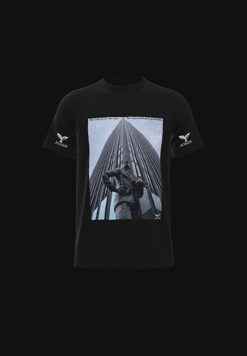 A002) Tee Ailes (L'Envie Est Au Sommet, Le Bas N'est Que De La Jalousie) / Wings Tee (The Envy Is At The Top, The Bottom Is Just Jealousy)